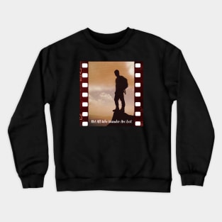 Hiking in the Mountains ( Nature No. 5 ) Crewneck Sweatshirt